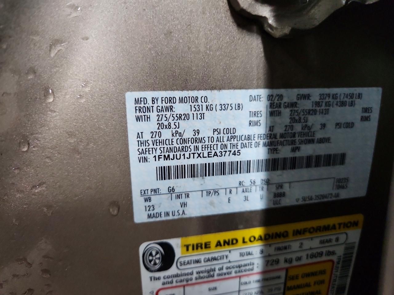 2020 Ford Expedition xlt