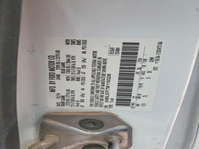 2015 Ford Transit Connect xlt