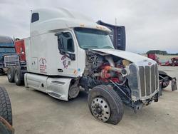 Salvage trucks for sale at Lumberton, NC auction: 2022 Peterbilt 579 Semi Truck