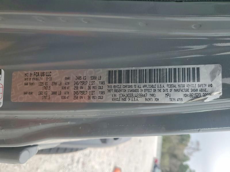 2018 Jeep Wrangler Unlimited Sport