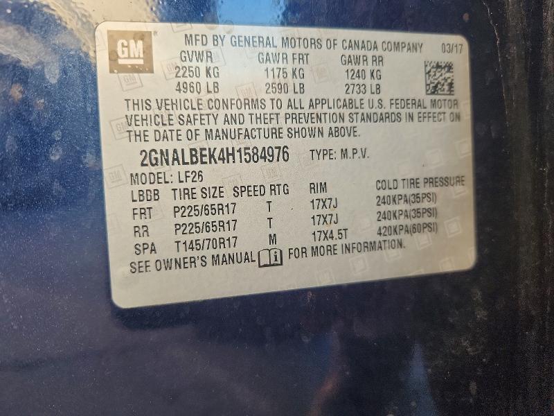 2017 Chevrolet Equinox ls