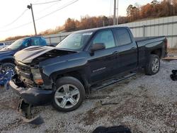Chevrolet salvage cars for sale: 2017 Chevrolet Silverado C1500 Custom