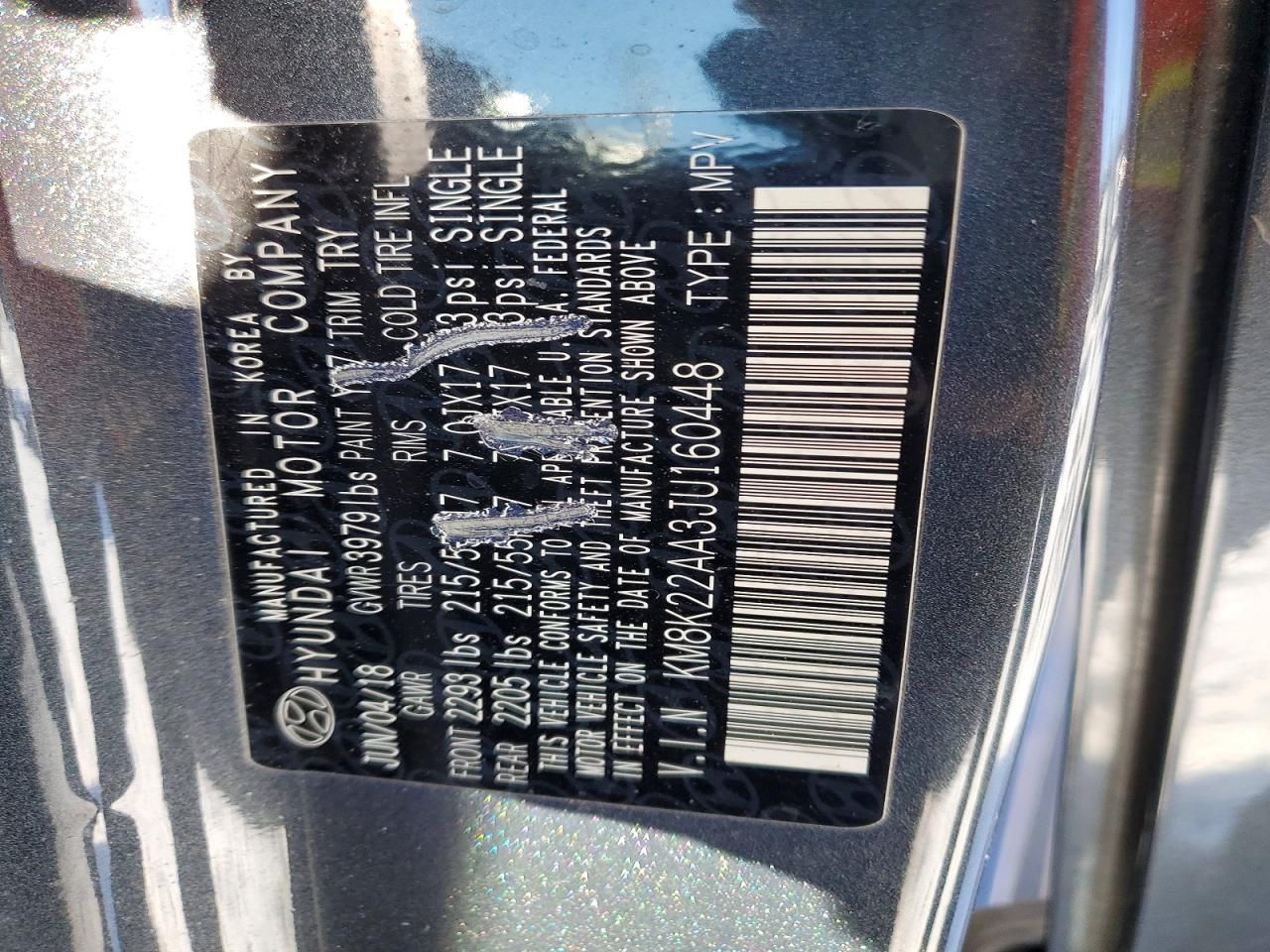 2018 Hyundai Kona sel