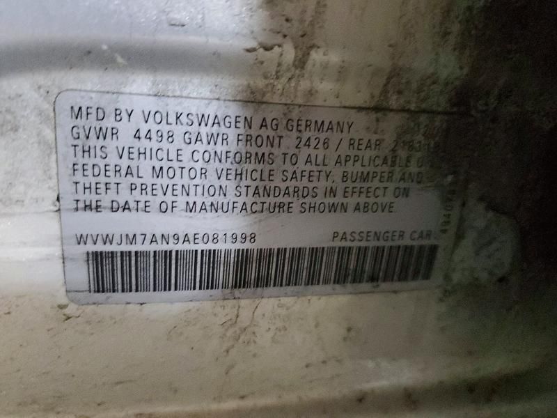 2010 Volkswagen Passat Komfort