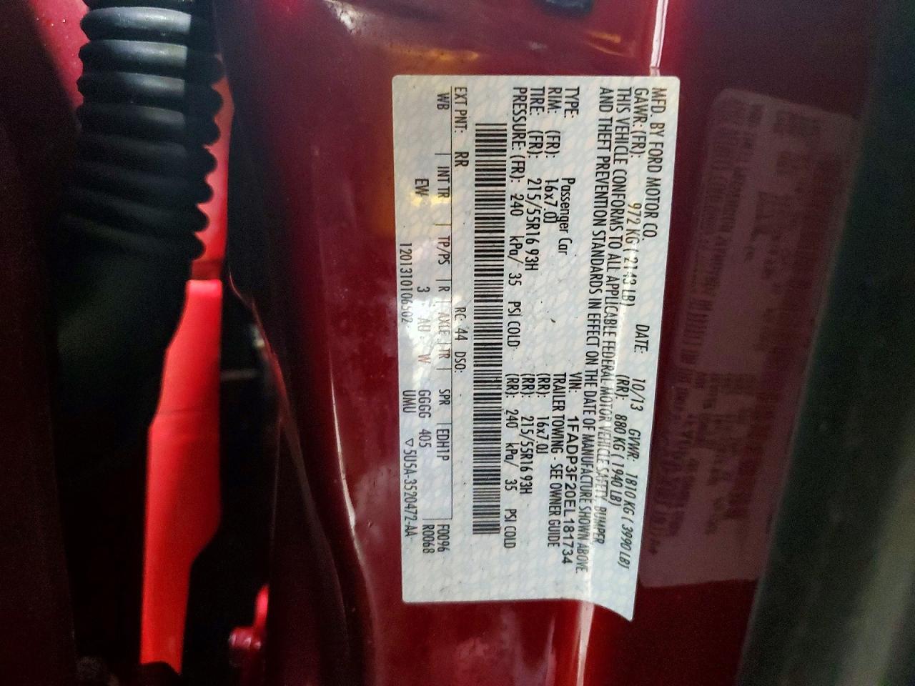 2014 Ford Focus se