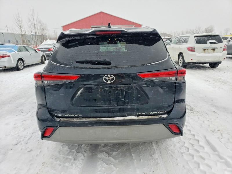 2022 Toyota Highlander Platinum