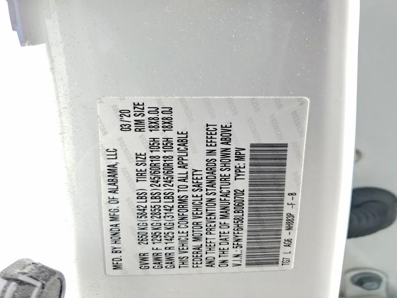 2020 Honda Pilot exl