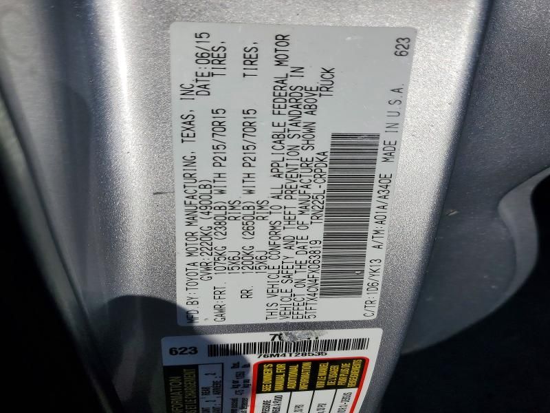 2015 Toyota Tacoma