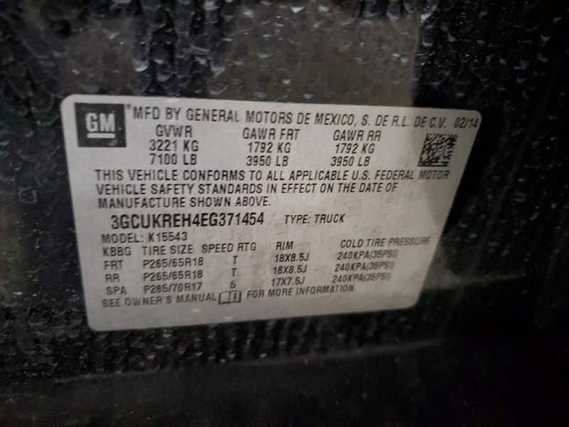 2014 Chevrolet Silverado K1500 LT