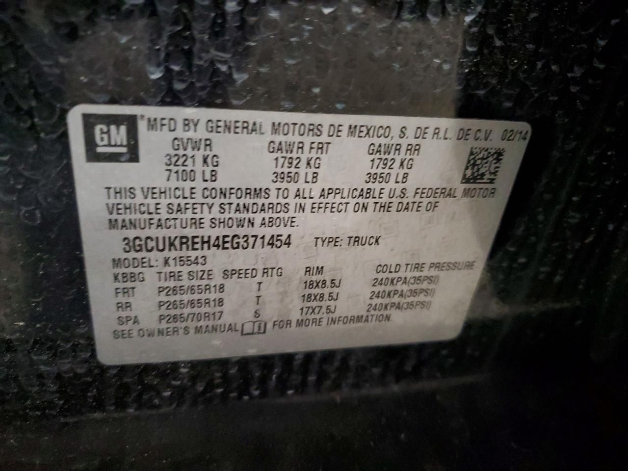 2014 Chevrolet Silverado K1500 LT