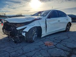 Infiniti salvage cars for sale: 2018 Infiniti Q50 Luxe