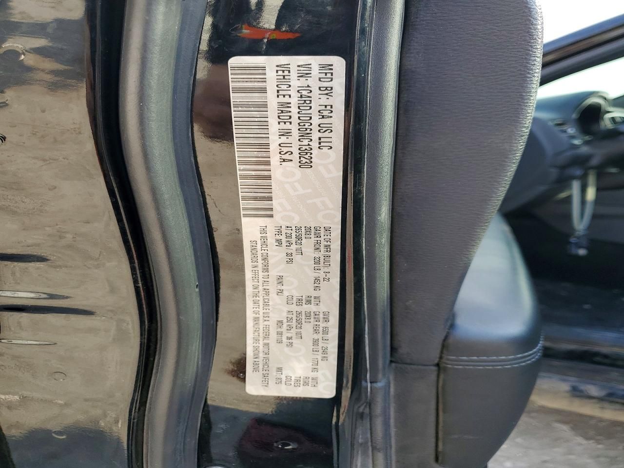 2022 Dodge Durango gt