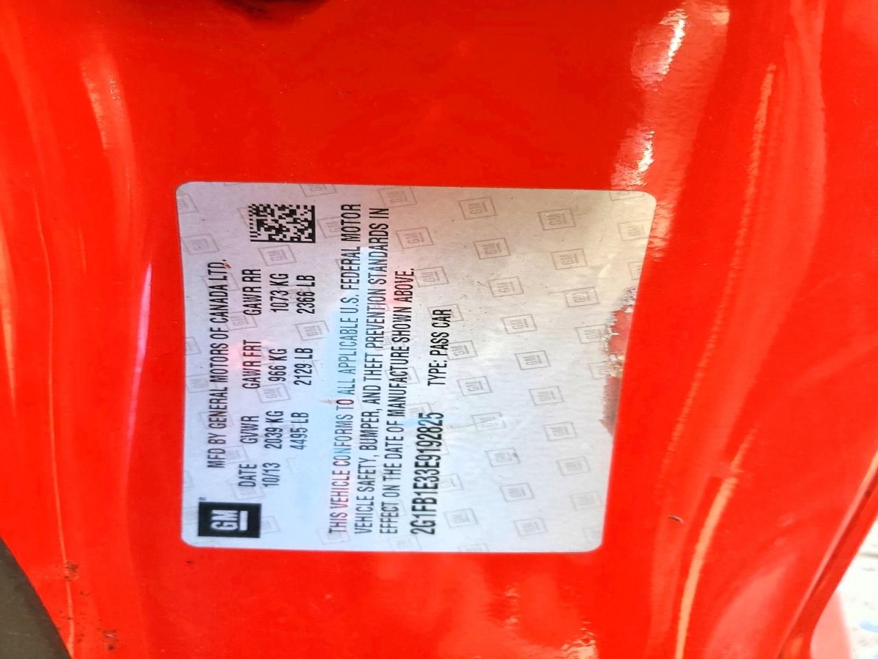 2014 Chevrolet Camaro lt