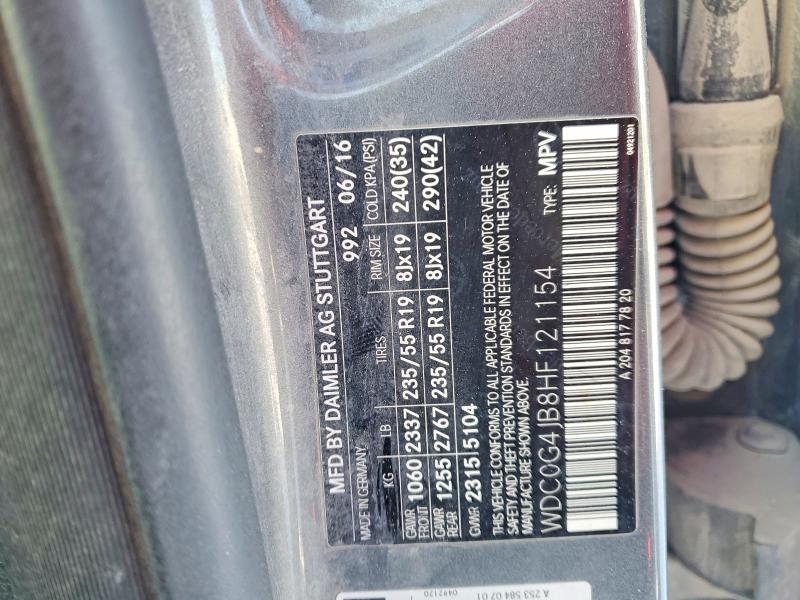 2017 Mercedes-Benz Glc 300