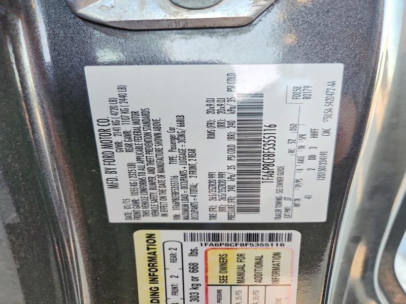 2015 Ford Mustang gt