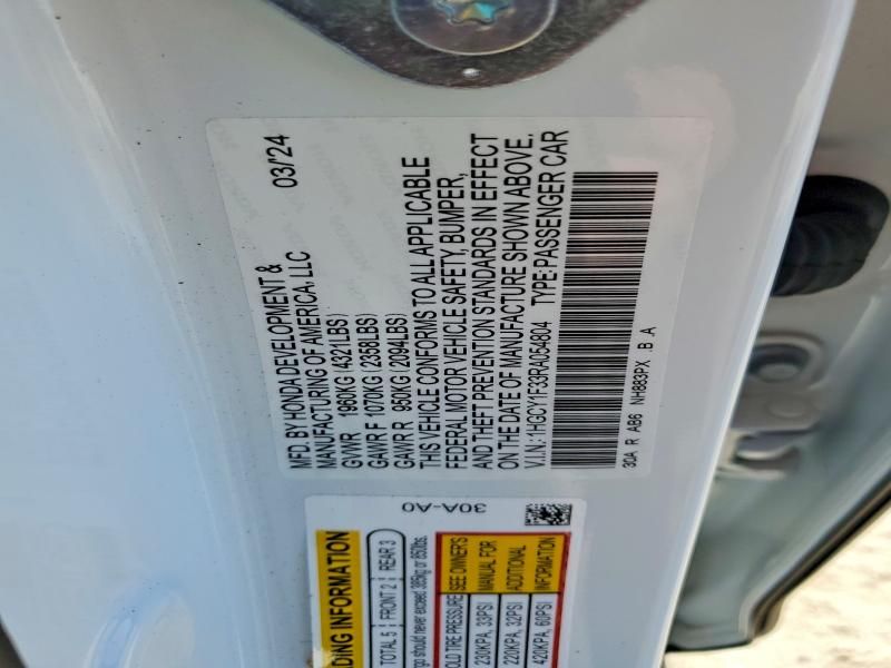 2024 Honda Accord ex