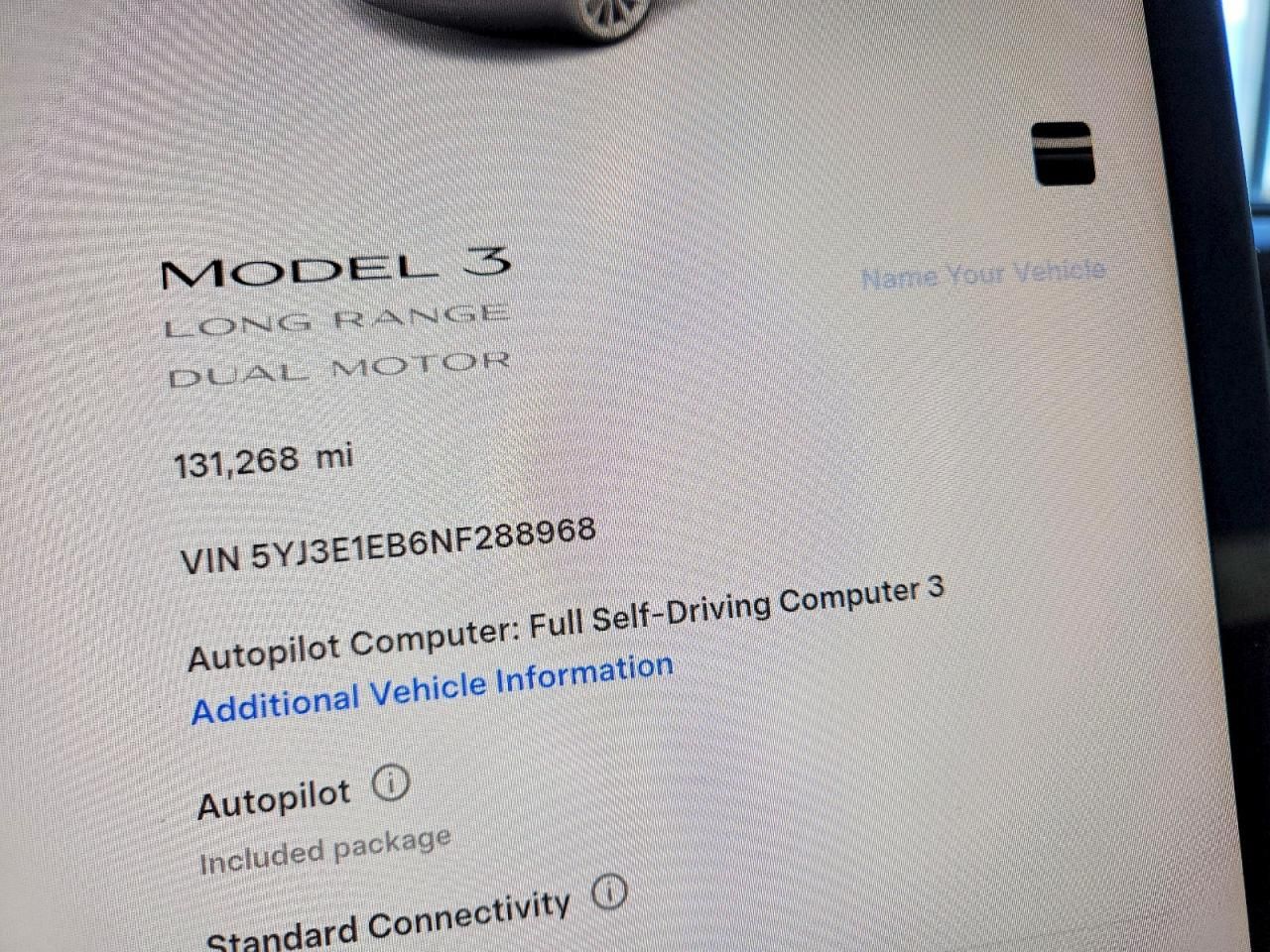 2022 Tesla Model 3