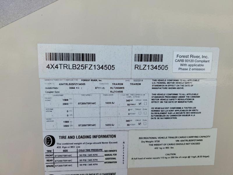 2015 Rockwood Forest River