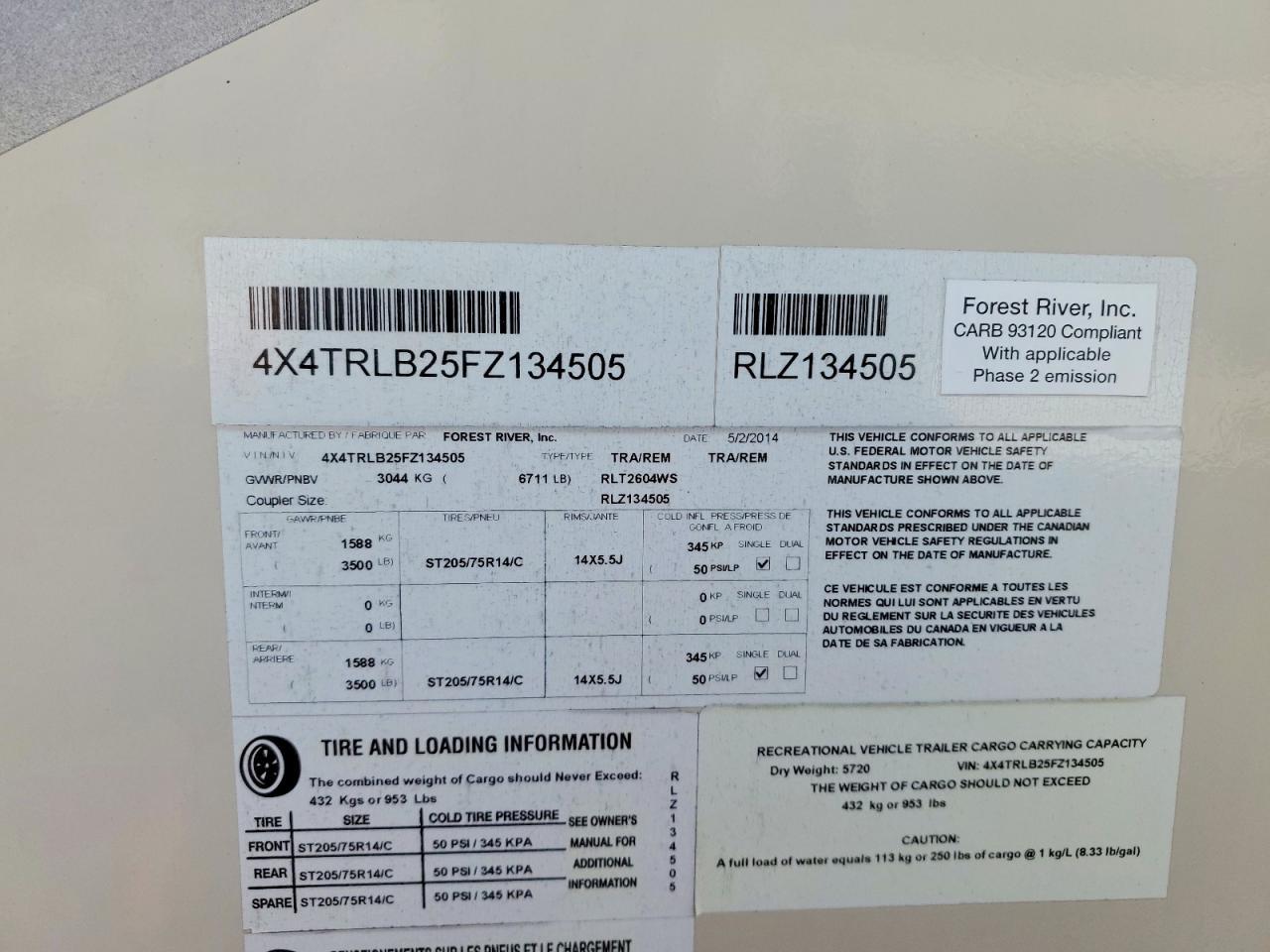 2015 Rockwood Forest River