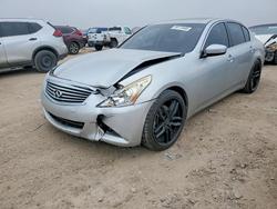 Infiniti Vehiculos salvage en venta: 2010 Infiniti G37 Base