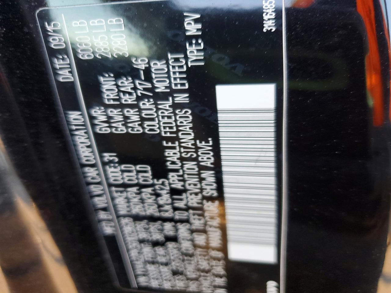 2016 Volvo Xc90 T6