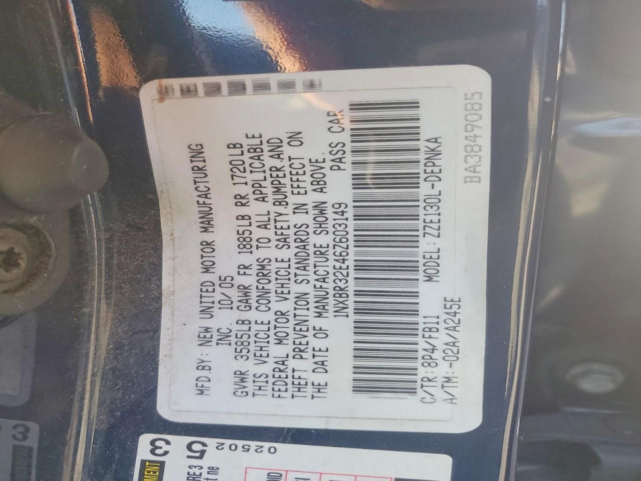 2006 Toyota Corolla ce