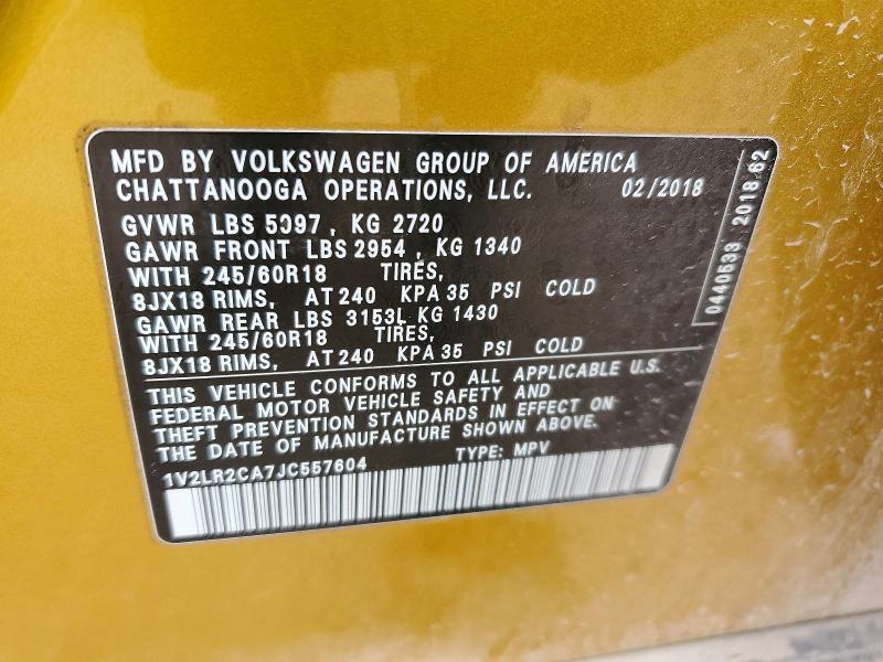 2018 Volkswagen Atlas se