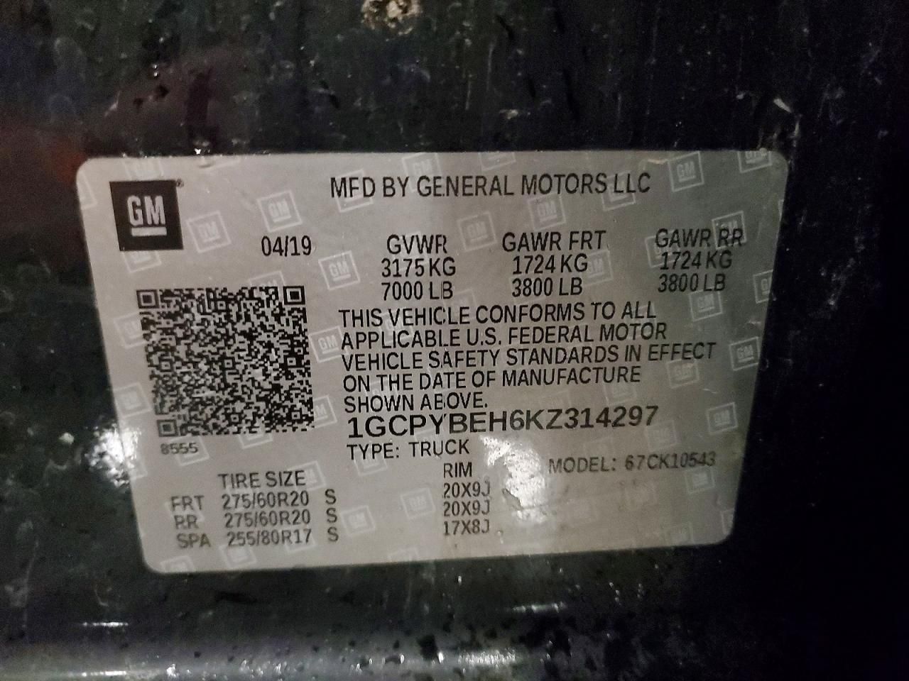 2019 Chevrolet Silverado K1500 Custom