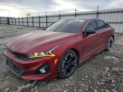 KIA salvage cars for sale: 2021 KIA K5