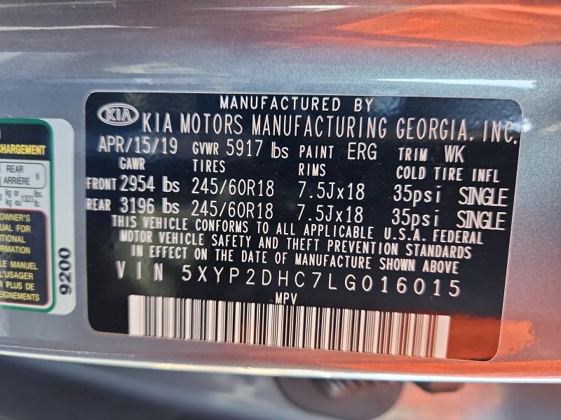 2020 KIA Telluride lx