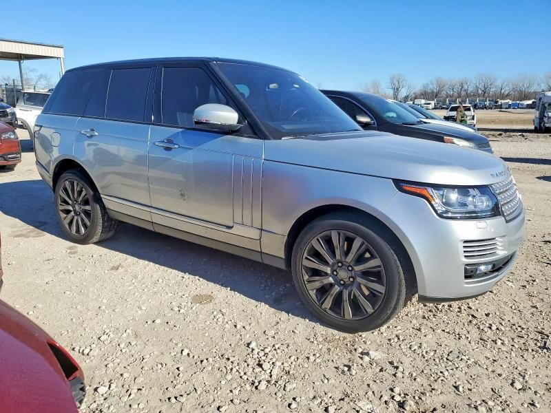 2016 Land Rover Range Rover Supercharged