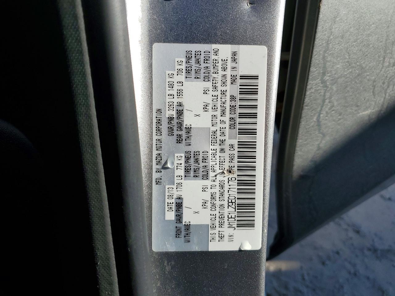 2014 Mazda 2 Touring