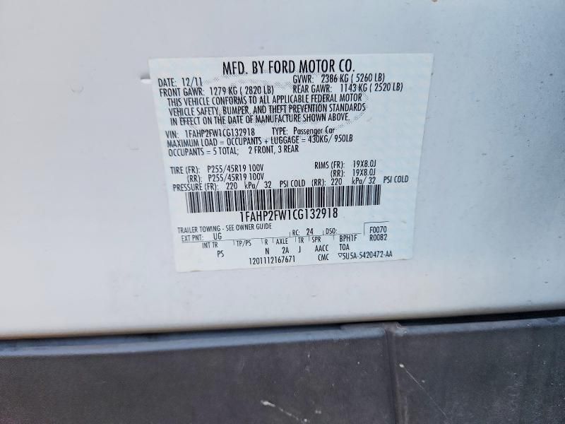 2012 Ford Taurus Limited