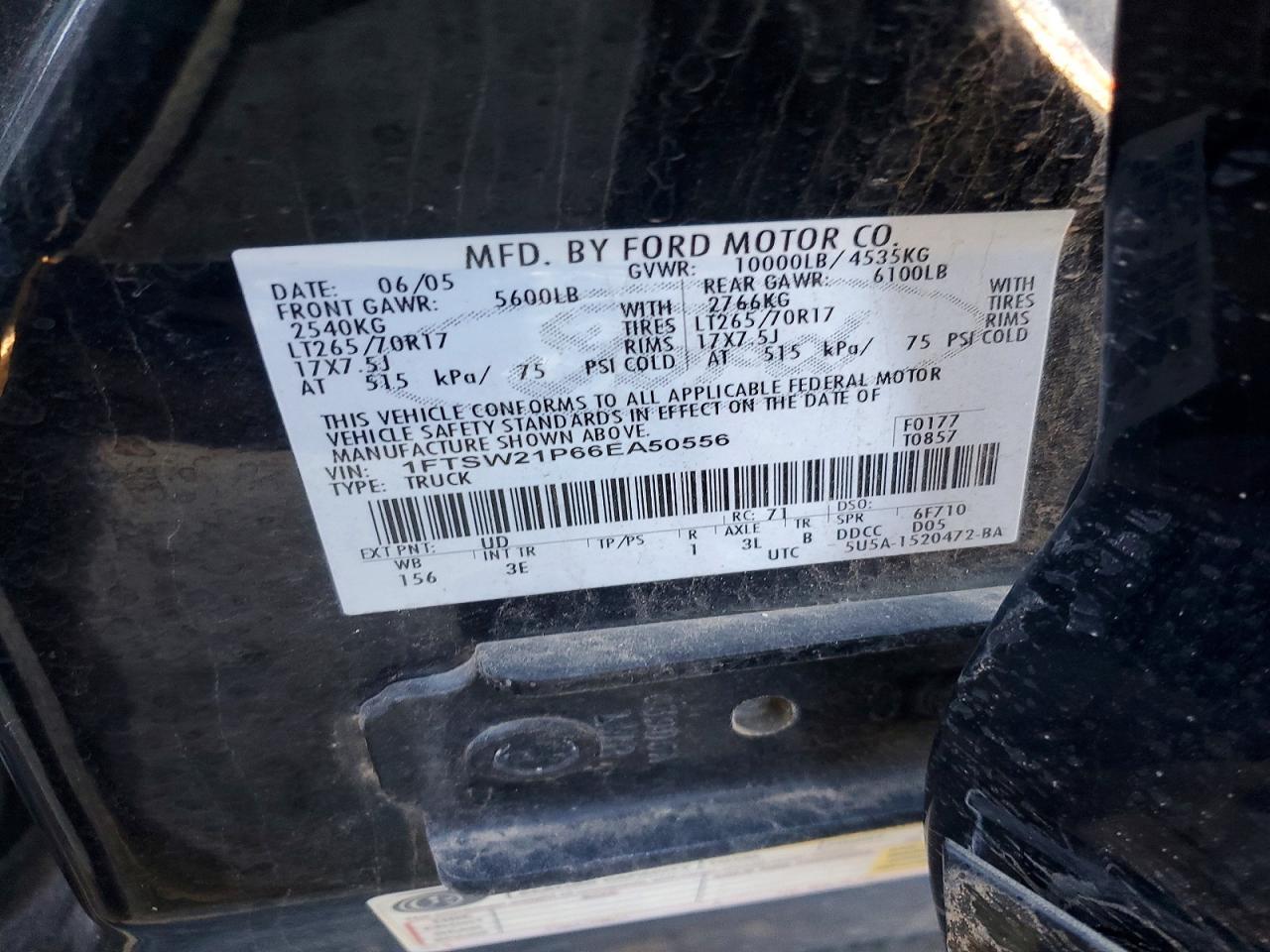 2006 Ford F250 Super Duty