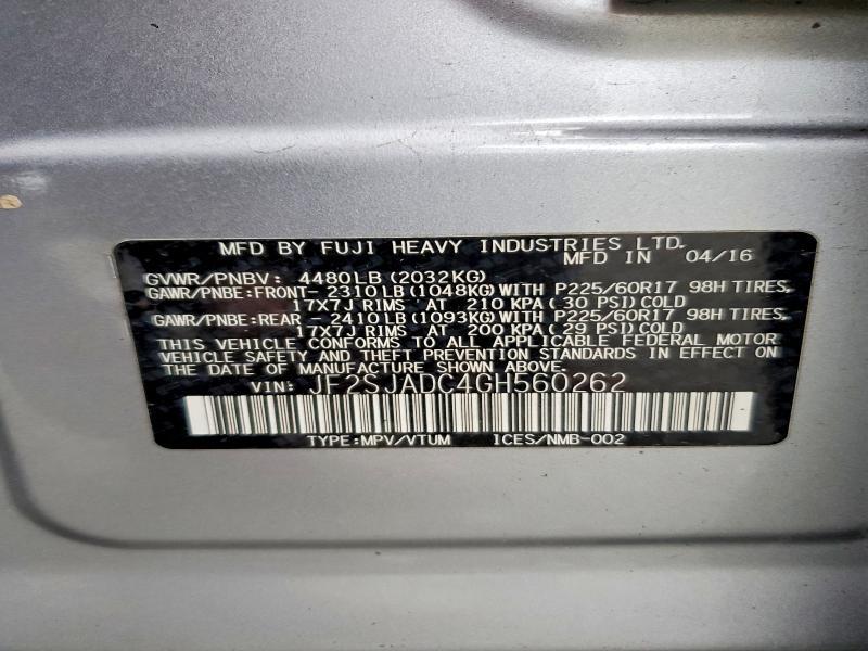 2016 Subaru Forester 2.5i Premium