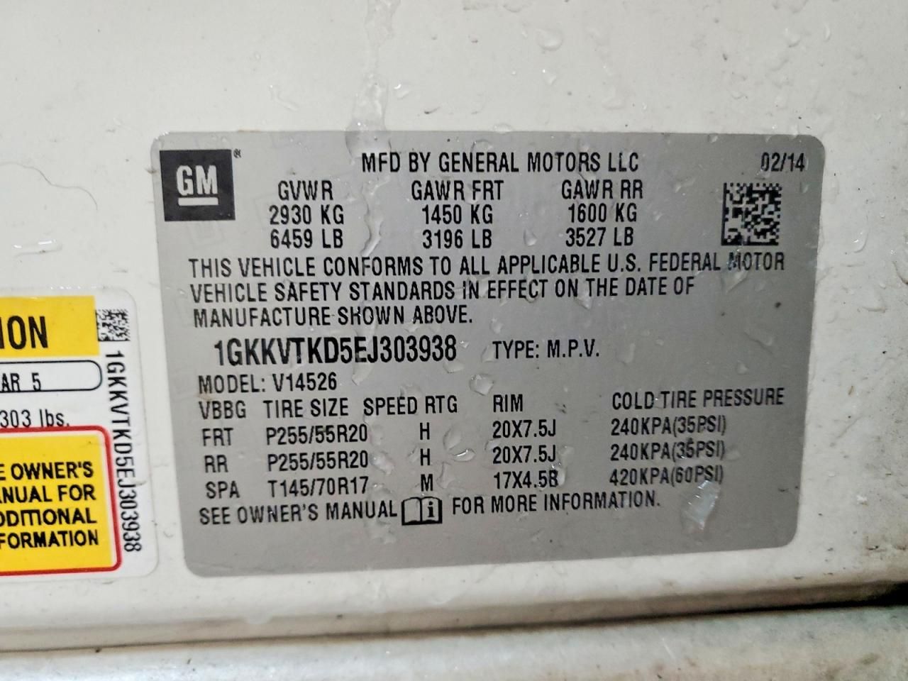 2014 GMC Acadia Denali