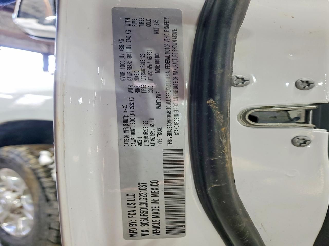 2020 Dodge Ram 2500 big Horn