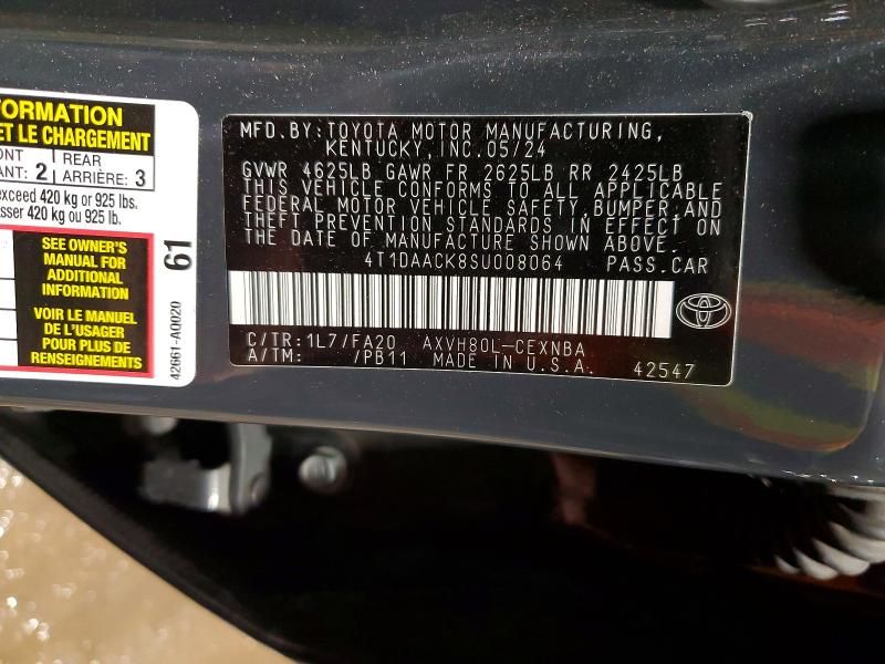 2025 Toyota Camry xse