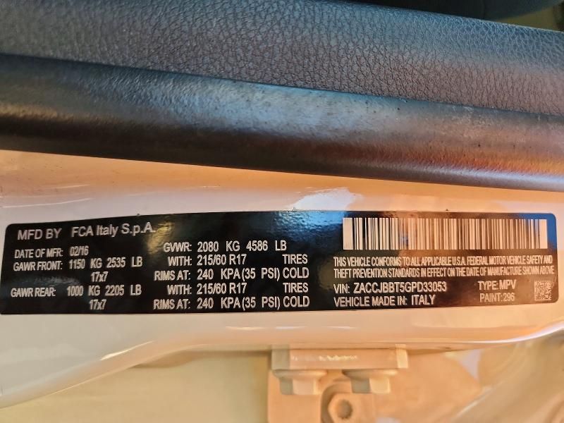 2016 Jeep Renegade Latitude