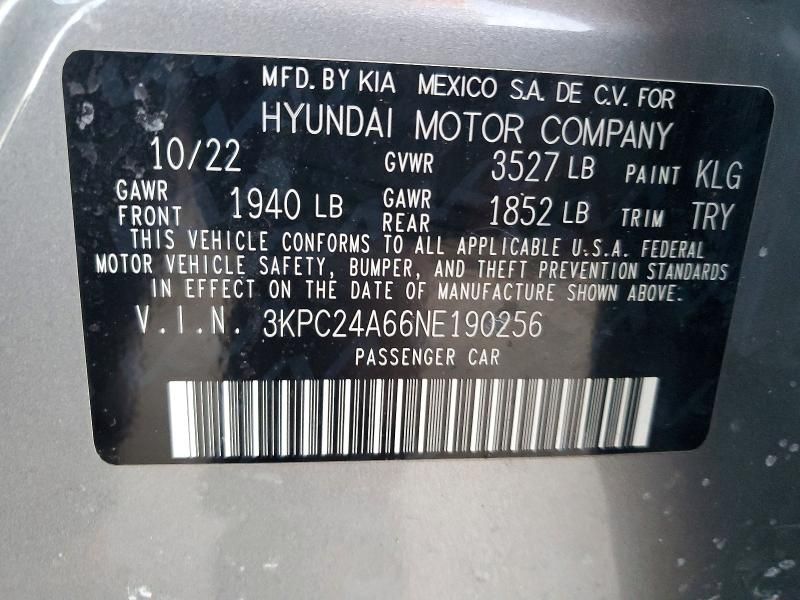 2022 Hyundai Accent se