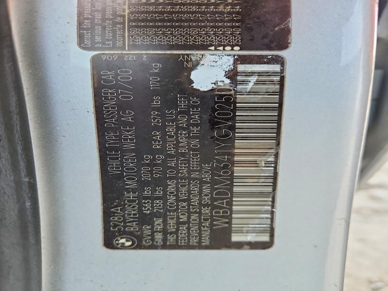 2000 BMW 528 i Automatic