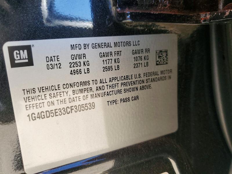 2012 Buick Lacrosse Premium