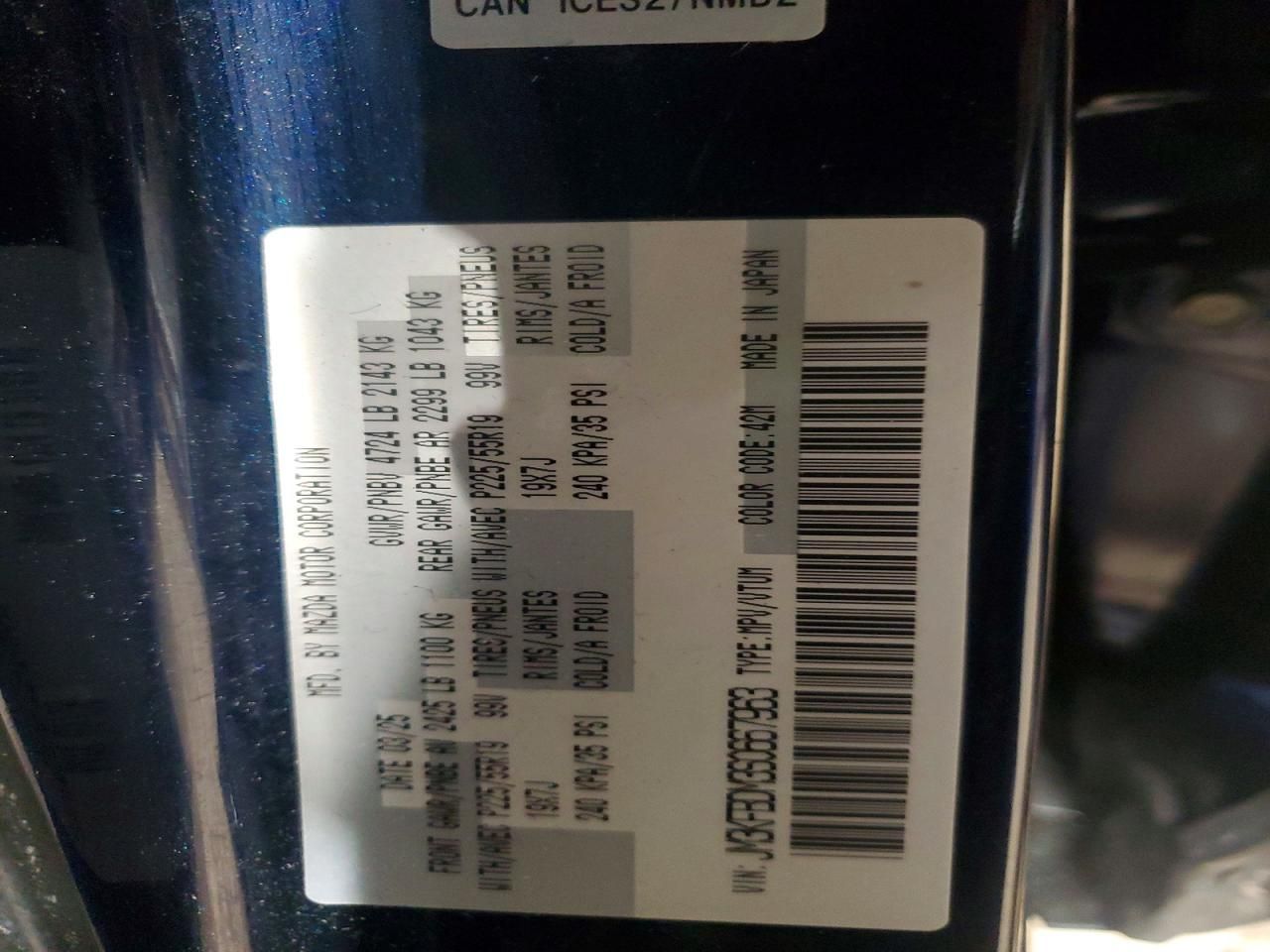 2025 Mazda Cx-5 Premium