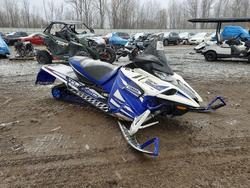 Salvage motorcycles for sale at Davison, MI auction: 2018 Yama HA Side Winder Snowmobile