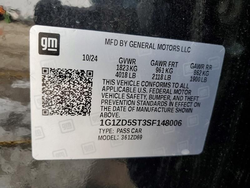 2025 Chevrolet Malibu lt