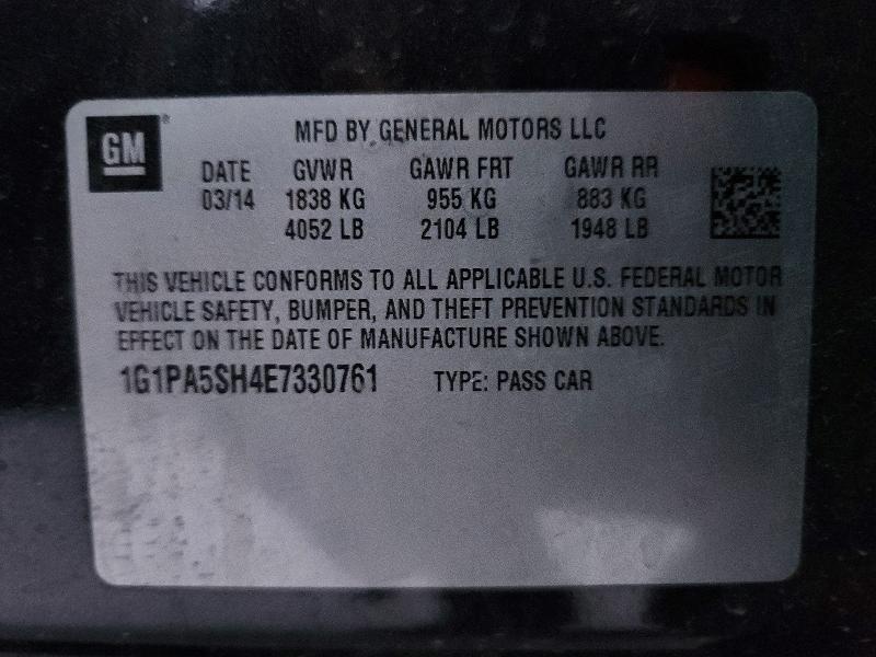 2014 Chevrolet Cruze ls