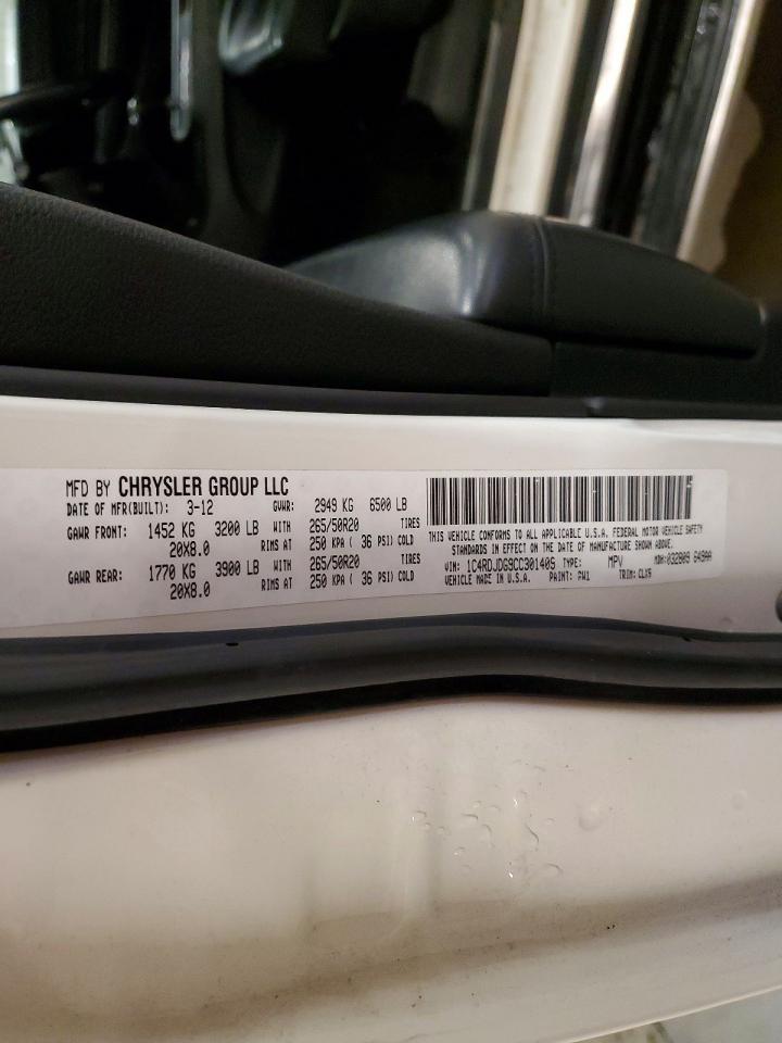 2012 Dodge Durango Crew