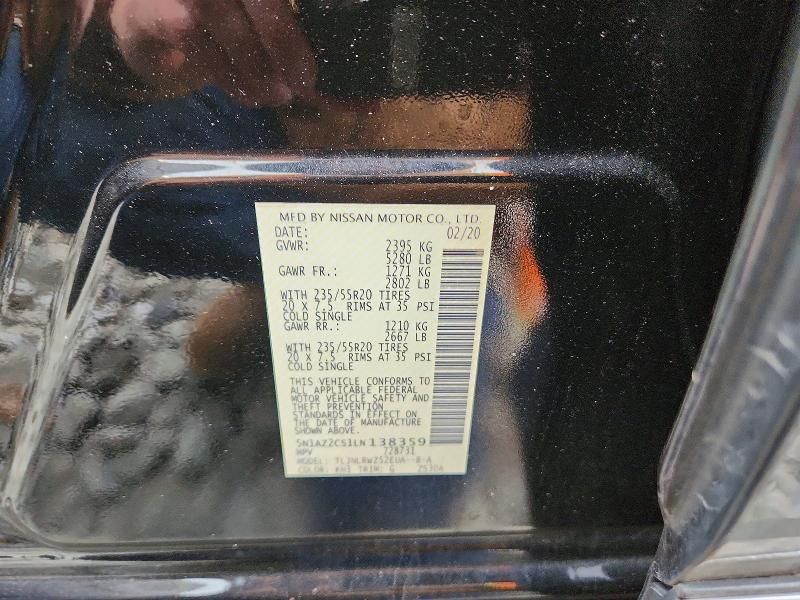 2020 Nissan Murano sl