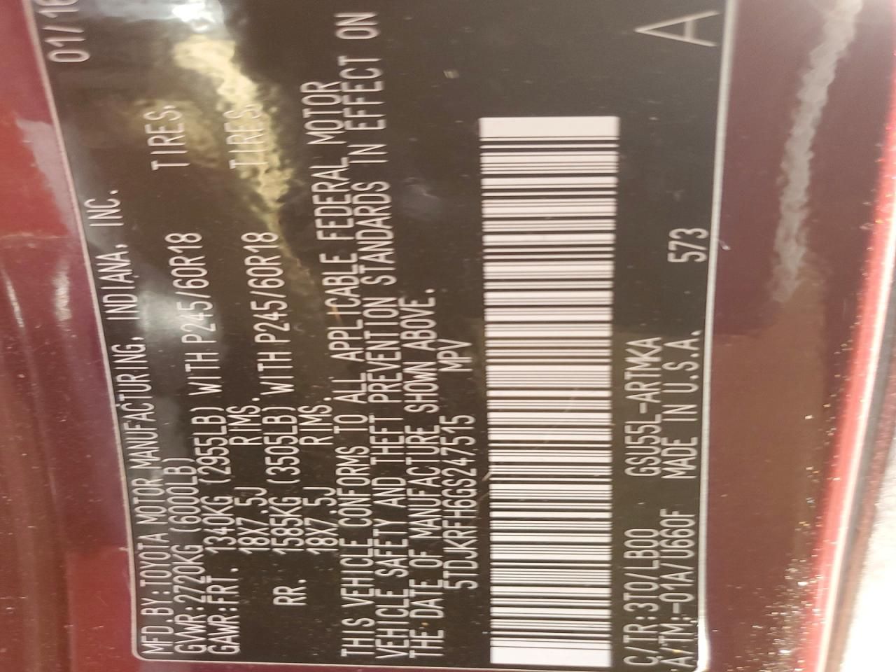 2016 Toyota Highlander xle