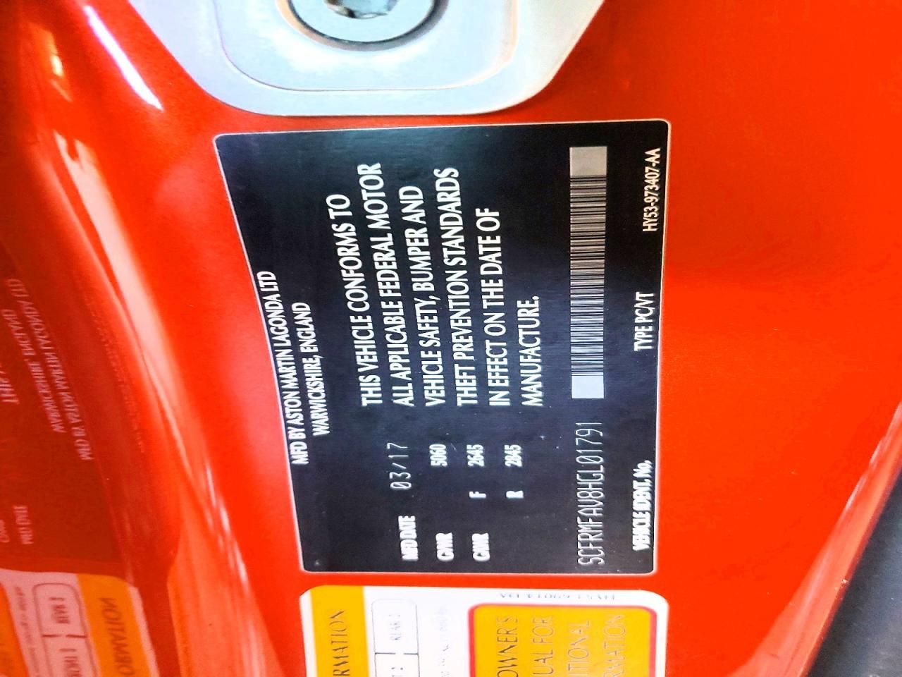 2017 Aston Martin Db11